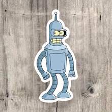 1pc/3pcs "Future City" Banner Cartoon Stickers - Waterproof Glossy For Car, Laptop, Water Bottle, One-Time Self-Adhesive Design - Multicolor - View 9