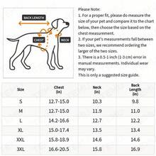 Pet Thermal Four-Legged Clothing, Warm Clothes Small Dogs, Insulated Dog Jackets, Reflective Winter Four-Legged High-Neck Dog Jackets, Windproof Pet Thermal Wear (Suitable Medium And Small Dogs) - 玫紅色 - 查看 7