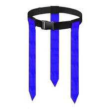 1pc Football Flag Belt, Ribbon Waist Belt For Flag Football Game, Pulling And Grabbing Flags