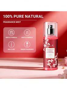 100ML Large Capacity Cherry Blossoms Fragrance Spray, Air Freshener,Limit Edition Aromatherapy Indoor, Outdoor Air Freshener Fragrance,Long Lasting Fragrance & Odor Eliminator,Home Decor,Holiday Essentials, Ideal For Christmas, Parties, Halloween, Business Trips, Holidays, Birthday Gifts For Parents, Couples, Friends - Multicolor - View 2