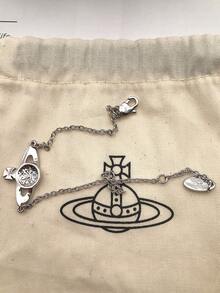 Vivienne Westwood Mini Bas Relief Chain Bracelet