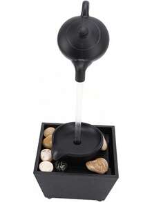 Fuente de Tetera con Batería USB con Luces LED, Piedras para Relajación Interior - 1 - Ver 7