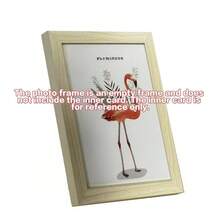 1pc 8/A48/A4 Inch Children's Wooden Wall-Mounted Picture Frame, Modern Home Transparent Picture Frame, Flip-Open Wooden Magnetic Frame For Storing And Displaying Children's Artwork, Scribbles, Awards And Certificates Gifts Birthday Graduation