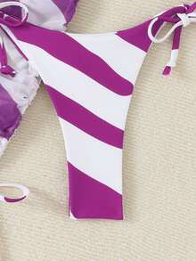 RWX VEST Women's 3-Piece Set – Bikini With Stylish Overlay Skirt 2025 XX555 - 玫瑰紅 - 查看 3