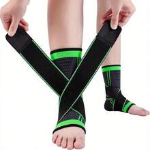 Compression Ankle Wrap Is Suitable For Yoga Pilates Home Sports Fitness Basketball Football Hiking Etc(Single Pack)