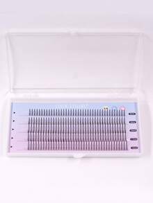 Bộ 200 sợi mi giả hình chữ A, độ cong cao, kiểu D, tự nối mi, nhiều lựa chọn độ dài: 8mm/9mm/10mm/11mm/12mm, tự nhiên và mềm mại, làm thủ công, phù hợp sử dụng hàng ngày, mi giả dạng hoạt hình, vật dụng cần thiết khi đi du lịch. - Nhiều màu - Xem 8