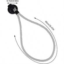 Cowboy Hat Mounts Soportes para Sombreros Universal Cowboy Hat Holder Rack para Vehículo de Coche Camión SUV Coche Mantenga Hat Shape Hat Holder Soportes para el Asiento - como en la foto - Ver 2