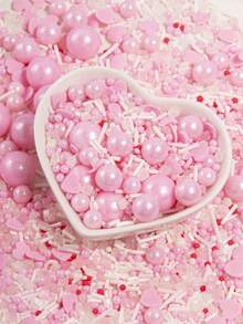 75g/2.6oz,Valentine's Day Edible Mix Sugar Sprinkles For Baking Cake Decoration Sprinkles,Macarons, Cupcakes, Waffles, Donuts, Lollipops Cupcake Biscuits Desserts Party Themed Parties Decoration - Multicolor - View 15