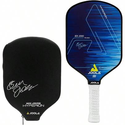 Ben Johns Hyperion CFS Pickleball Paddle - Official Ben Johns Paddle - USAPA Approved Racket For Tournament Play - Edge To Edge Sweet Spot Durable Max Spin Surface And Elongated Handle