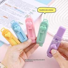 Borradores para estudiantes, borradores tipo tira de Bara, limpian sin dejar marcas, útiles para exámenes y oficina