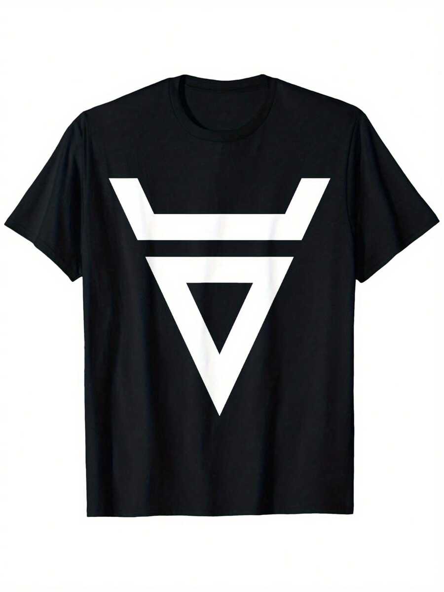 Forest Nature Rain T-Shirt - Black - View 1
