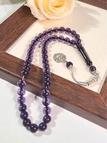 1pc Muslim Religious 45 Beads Acrylic Single Strand Tasbih/Misbaha Prayer Beads, Durable Acrylic Material For Daily Islamic Ritual Use - Multicolor - View 13