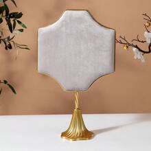 1pc Elegant Soft-Cushioned Beige Jewelry Holder With Sturdy Metal Base - Perfect For Vanity Countertop, Boutique Showcase, And Gift Giving, Stylish Clear Display For Necklaces, Earrings, And Bracelets, Enhance Your Home Decor And Organize Accessories Effortlessly, Ideal For Holiday Gifting And Special Occasions, Room Decor - Multicolor - View 22