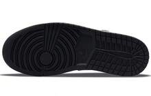 Air Jordan 1 Low 'Black Medium Grey' White Sneakers Men 553558-040 - 彩色 - 查看 6