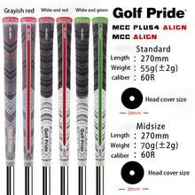MCC Plus 4 Align Golf Club Grip, With Backline Cotton Rubber Anti-Slip Grip For Men And Women, Suitable For Iron And Wood Shafts. Rubber Wear-Resistant Anti-Slip Grip For Men And Women - Multicolor - View 2