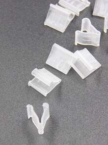 1包（10/50/100/200个）乳胶气球夹，V形气球夹 - 彩色 - 查看 2