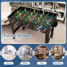 4 In 1 Multi Game Table, 49" Combo Game Table With Foosball Table, Pool Billiards, Air Hockey & Table Tennis For Adults Family Game Room - Default - View 5