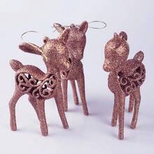 80克/2.85盎司全息超细闪粉，1/128英寸树脂亮片，适用于水杯、树脂工艺品、史莱姆、美甲、节日装饰、圣诞饰品等。 - 玫瑰金 - 查看 3