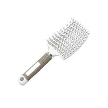 1pc Hair Brush Scalp Massage Comb Man Hair Brush Nylon Women Wet Curly Detangle Hair Brush For Salon Hairdressing Styling Tools ,Hair Tool Kit ,Hair Styling Kit - Multicolor - View 10