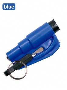 1pc Mini Safety Hammer, Car Safety Hammer, Portable Rescue Hammer, Window Breaker, Car Escape Key Chain, Easy To Carry And Store