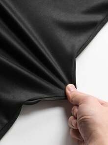 New Outdoor Men Sports Hooded Sleeveless Shorts Set, Running, Workout, Fitness - Black - View 5