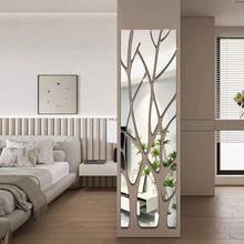 1Set Removable "Lucky Tree" Acrylic Mirror Wall Stickers, Soft Acrylic Self-Adhesive DIY Decorative Pieces, Multi-Style, Suitable For Home Living Room, Sofa, Bedroom, New Year, Spring Festival Decoration Room Decor Wall Decor Wall Mirror Mirror For Room Home Decor Bathroom Decor Living Room Decor - Multicolor - View 20