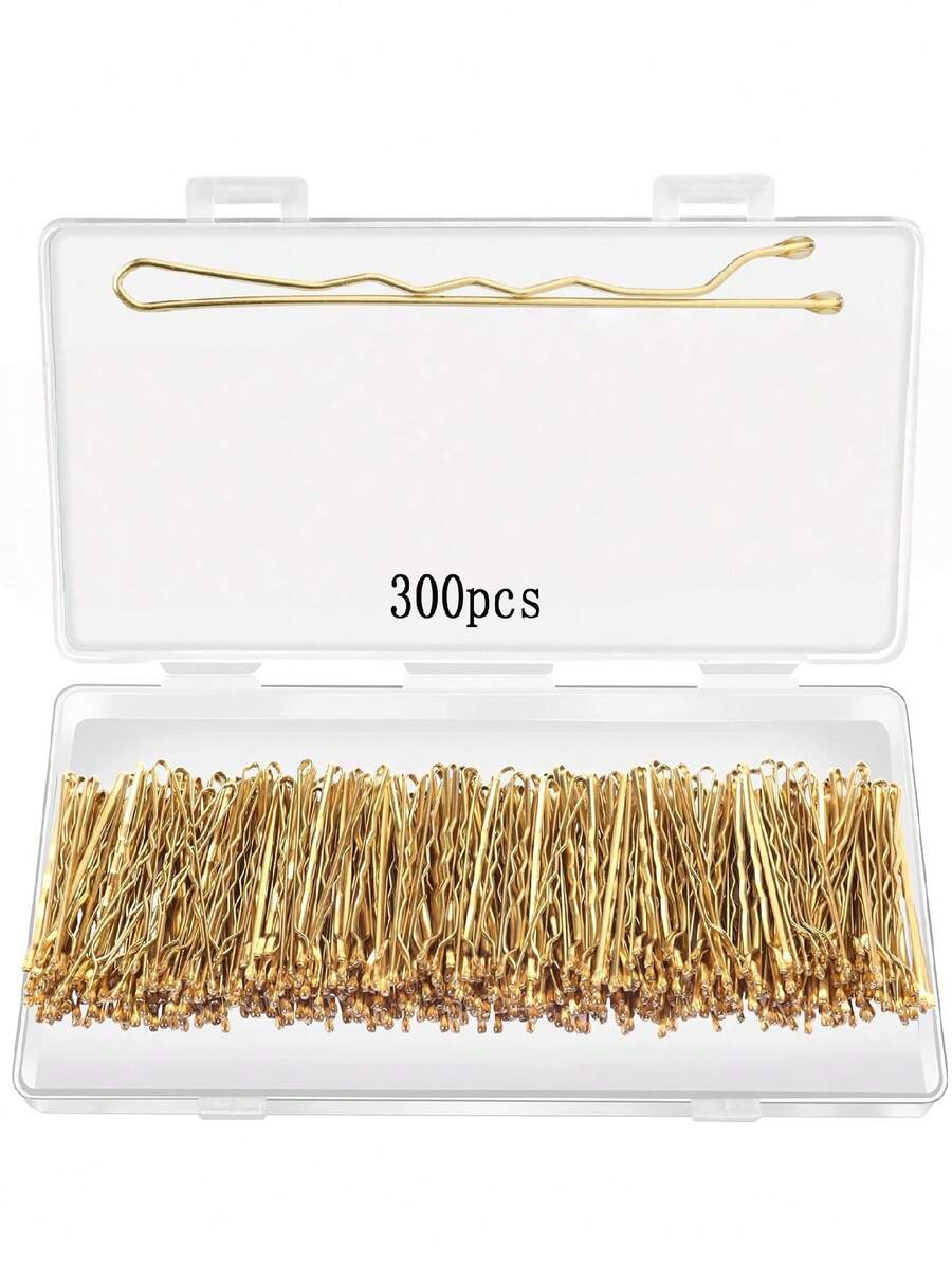 150个扁平发夹，适合日常佩戴，配饰 - 300片波浪髮夾5cm - 查看 1