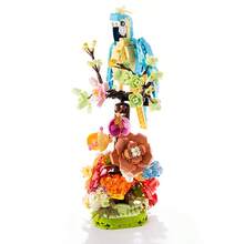Christmas Gift Set: Super Cute Preserved Flowers, Mini Building Blocks, Unique Decoration, Creative Gift - Multicolor 3 - View 8