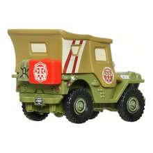 Disney Cars Radiator Springs Race & Rescue Character Scale 1:55 Die-Cast Car Vehicle, Sarge - 綠色 - 查看 2