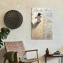 Wufdnvjkn Footprints in Sand Wall Art Jesus Christian Poster Inspirational Canvas x In Poem Poster Religious Home Decorcuadros decorativos para sala,poster,con marco,posters,cuadros para la pared ,marcos para cuadros,cuadro,virgen de guadalupe,salascuadros decorativos para sala,poster,con marco,posters,cuadros para la pared ,marcos para cuadros,cuadro,virgen de guadalupe,salas - transparente - Ver 4