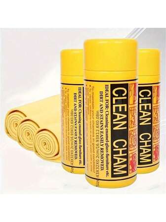 1pc Super Absorbent Chamois Cloth Car Drying Towel, Quick Dry, Scratch-Free, Reusable, For Vehicle Cleaning, Home Use Absorbent Car Wash Chamois Cloth, Car Care Cleaning Tool