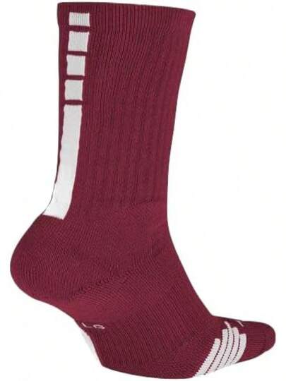 Calcetines de Baloncesto  New Elite Crew Cármenes/Blanco Medio