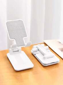 Este suporte de mesa dobrável para celular é perfeito para assistir TV, estudar e trabalhar. É portátil, está disponível em quatro cores e é uma ótima opção de presente de aniversário. - Multicolorido - Ver 17