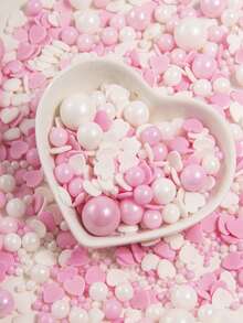 75g/2.6oz,Valentine's Day Edible Mix Sugar Sprinkles For Baking Cake Decoration Sprinkles,Macarons, Cupcakes, Waffles, Donuts, Lollipops Cupcake Biscuits Desserts Party Themed Parties Decoration - Multicolor - View 10