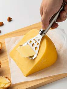 Smörkrava i rostfritt stål, ostskrapa, talgskrapa, oststrimlare, osthyvel - Ostskyvare i rostfritt stål - Multifunktionell handhållen osthyvel, lämplig för matlagning i köket