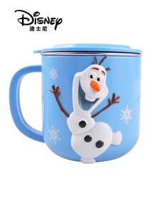 1pc Disney Mickey 3D Shaped Stainless Steel Tumbler With Lid, Spill-Proof, Heat-Resistant, Detachable 316 Stainless Steel Inner Liner, Suitable For Milk, Coffee, Juice, Mouthwash, Cute Cartoon Embossed Water Cup, Durable, Reusable, Great For Parties, Birthdays, Weddings, Holidays, Kids Tableware, Student Water Bottle, Parent-Child Cup - Multicolor - View 21