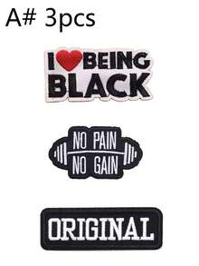 一套3/9片字母刺绣贴片 - 可爱卡通涤纶贴片 DIY服装熨烫贴花缝纫配件布贴，用于个性化刺绣/熨烫礼物，适用于帽子、母亲节礼物等。定制刺绣姓名贴片，色彩缤纷、趣味十足、设计独特，适合送给男朋友、女朋友、学校、办公室、教师、同事，也可用于夹克、卡车帽、牛仔裤、衬衫、外套、背包等。 - 彩色 - 查看 17