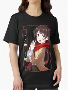 Misato Sticking Out His Tongue Classic T-Shirt Halloween Clothes Graphic Tees Men Halloween Shirt Camisas Para Hombre Funny Shirts Camisetas De Hombre 100 Percent Cotton Graphic T Shirts Vintage T Shirts Graphic Tees Mens Clothes Men Valentine's Day  Long Sleeve Tops Valentines Day Outfit Summer Vacation Outfits Summer Tops Graphic T Shirt Vintage T Shirts Graphic Tees Graphic T Shirts Graphic Tee Mens Clothes Men Romwe Summer Clothes Men Clothes  Summer Tops Spring - 黑色 - 查看 2