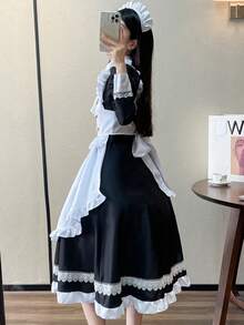 Cosplay Clothing - màu đen - Xem 8