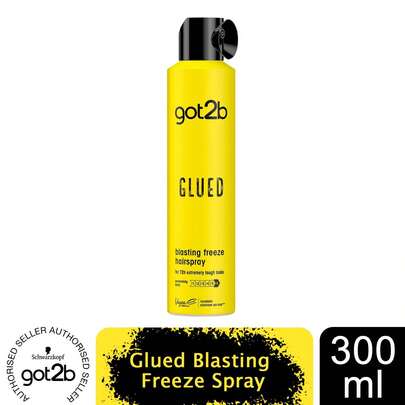  Schwarzkopf Got2b Blasting Freeze Spray 300ml, 1, 2 Or 3 Pack, Extra Strong Hold Hair Spray For Styling, Long-Lasting Control, Keeps Hair In Place