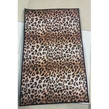 Leopard Print Carpet, Square, Suitable For Office, Entrance, Indoor Decoration, Also Suitable For Christmas, Halloween, Easter And Thanksgiving Decoration - Multicolor - View 3