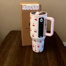 Hydro-Jug 32oz Water Bottle Leak-Proof, Insulated, Travel Cup - Anh đào ngọt ngào - Xem 4