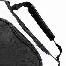 Travel Shoe - Zippered Shoes Storage Bag, Multi - Purpose Shoe Organizer With Handle, Side Accessory Pockets Easy Transport Travel Indoor Outdoor Backyard Driving Range Course - inicial - Ver 7