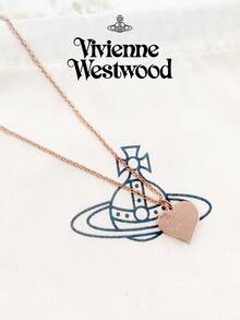 Vivienne Westwood Petra Pendant Necklace - Rose Gold - View 8