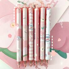 44PCS Stationery Set, Including A Large-Capacity Pencil Case, 6PCS 0.5mm Pink Gel Pens, 6-Piece Morandi 0.5mm Mechanical Pencils, 12-Color Gradient Colored Highlighters, Erasers, And Cute Office/Study Supplies. Back-To-School Season Gifts - 44PCS Stationery Set - View 8