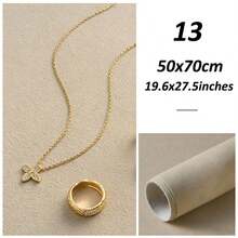 纹理摄影背景布 50x70cm 纯色 防水防尘 摄影背景 化妆品 服装 食品 现场道具