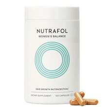 Nutrafol Women's Balance Hair Growth Supplements, Ages 45 And Up, Clinically Proven Visibly Thicker Hair And Scalp Coverage, Dermatologist Recommended - 1 Month Supply Natural Edible Healthcare Dietary Beauty Nail Vitamin Hair Collagen Biotin - 一包 - 查看 1