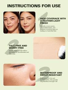 控油定妆粉 - 轻盈透亮，持久妆效，防水防汗，完美遮瑕，均匀肤色，全天保持清新妆容 - #05 - 查看 6