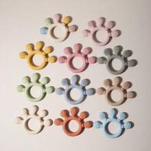 婴儿硅胶出牙玩具、婴儿咀嚼玩具、新生儿礼物 - 彩色 - 查看 10