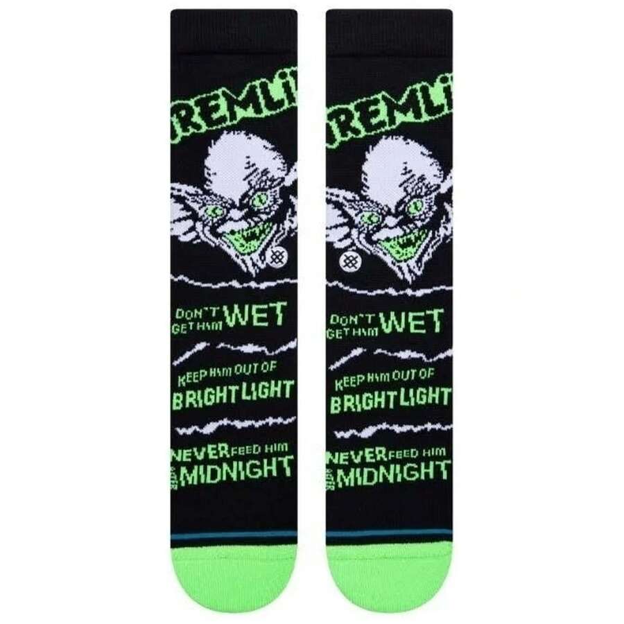 Stance Men Crew Socks - Black - View 1